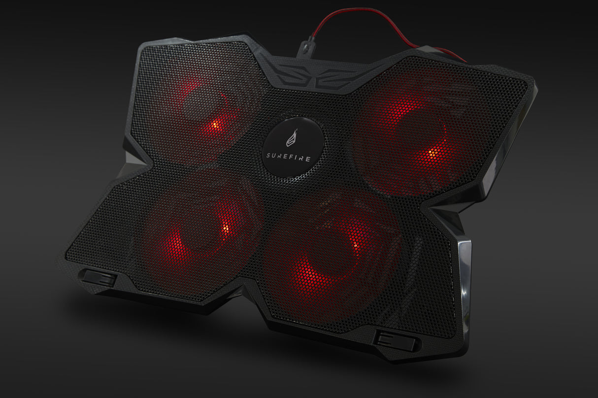 SureFire Bora køling til laptop 43,2 cm (17") 1200 rpm Sort