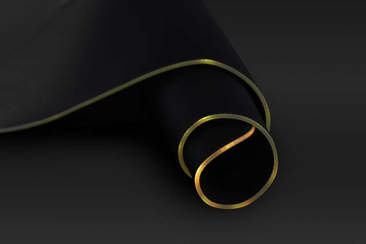 SureFire Silent Flight RGB-680 Gaming musemåtte Sort