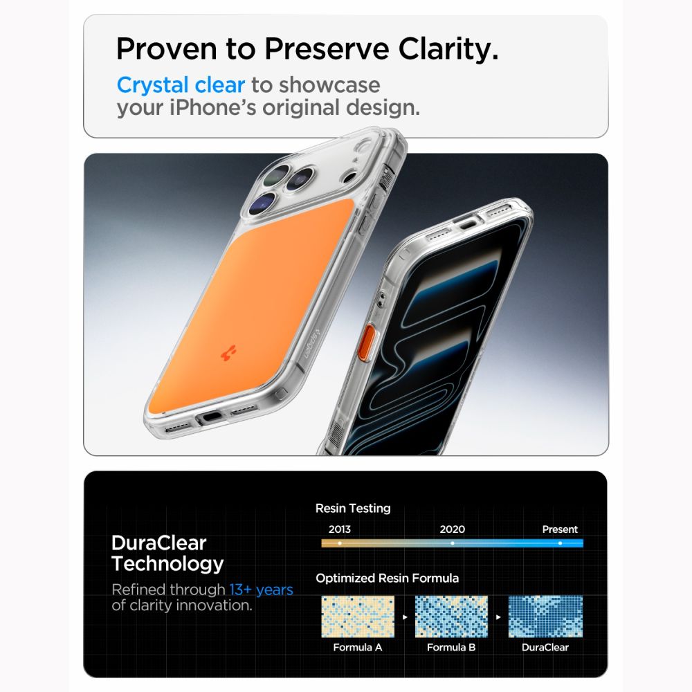 Spigen Ultra Hybrid T Magsafe Iphone 17 Pro Max / 18 Pro Max Glossy Orange