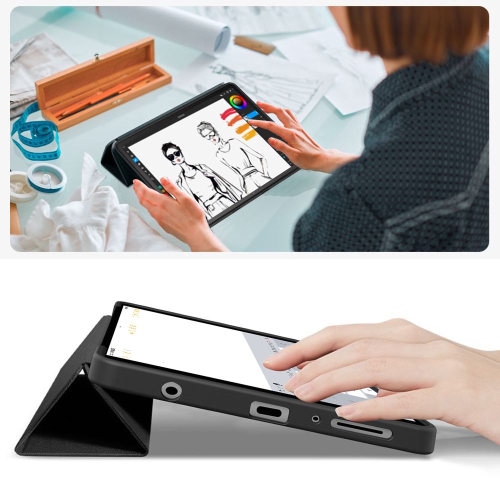 Tech Protect Smartcase Galaxy Tab A9 / A11 8.7 X110 / X115 / X133 / X135 Sort