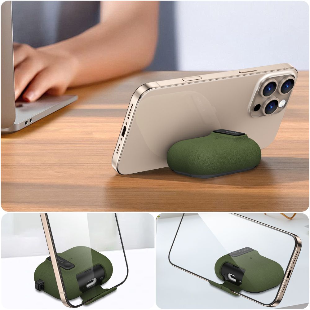 Tech Protect Slim Hook Apple Airpods Pro 3 Olivegrøn