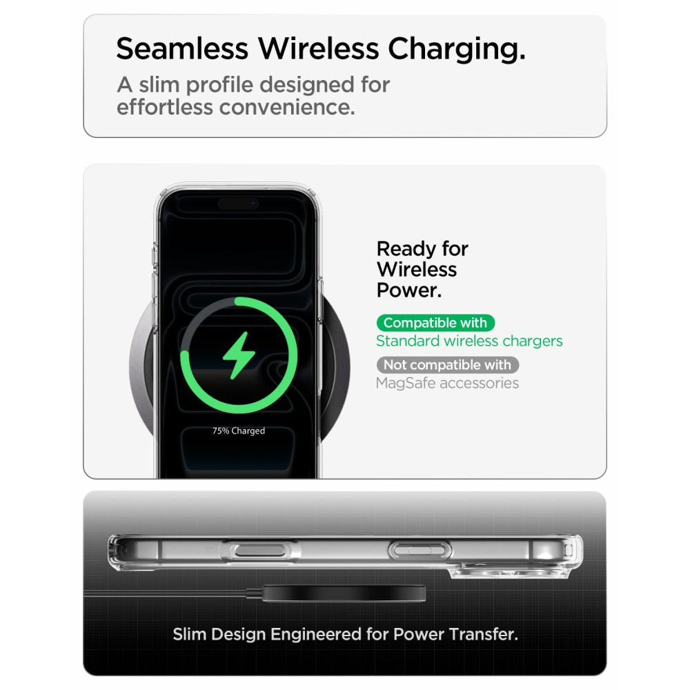 Spigen Ultra Hybrid Iphone 17 Pro / 18 Pro Krystalklar