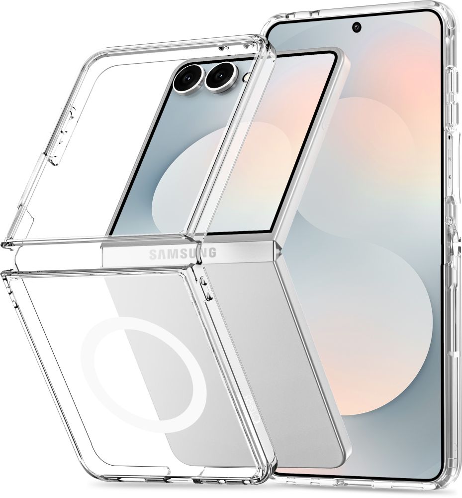 Tech Protect Flexair Hybrid Magsafe Galaxy Z Flip 8 Clear