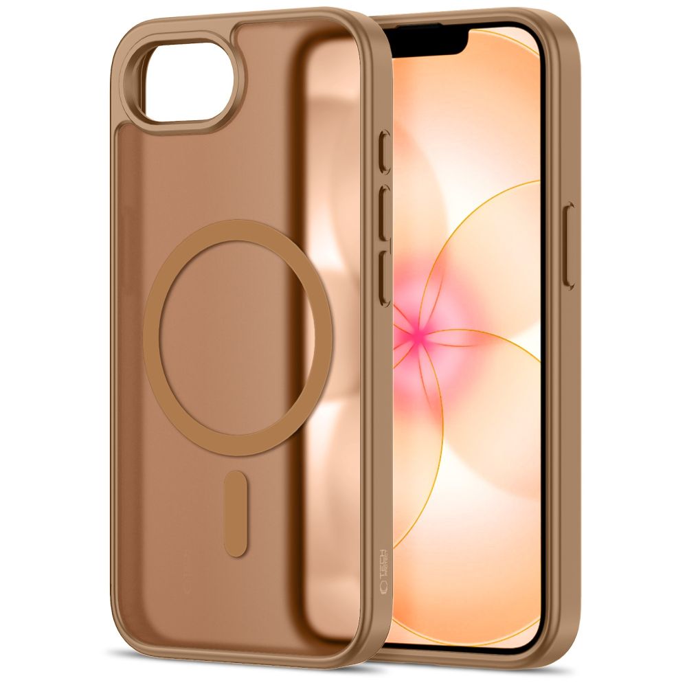 Tech Protect Basicmag Magsafe Iphone 16 E / 17 E Matbrun