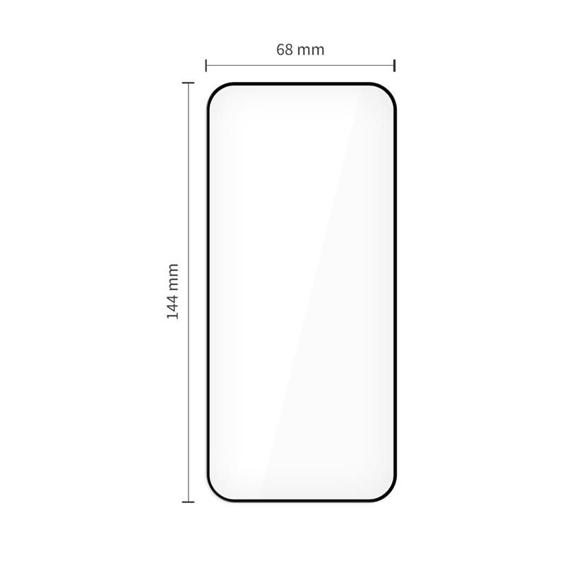 Hærdet Glas Tech Protect Quick Set+ 2 Pack Iphone 15/16 Sort
