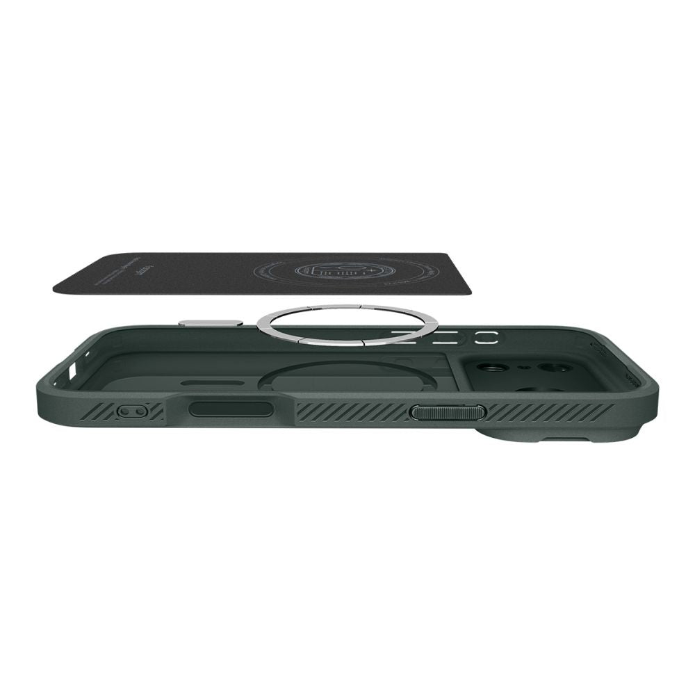 Spigen Optik Armor Mag Magsafe Iphone 17 Pro Max / 18 Pro Max Abyss Green
