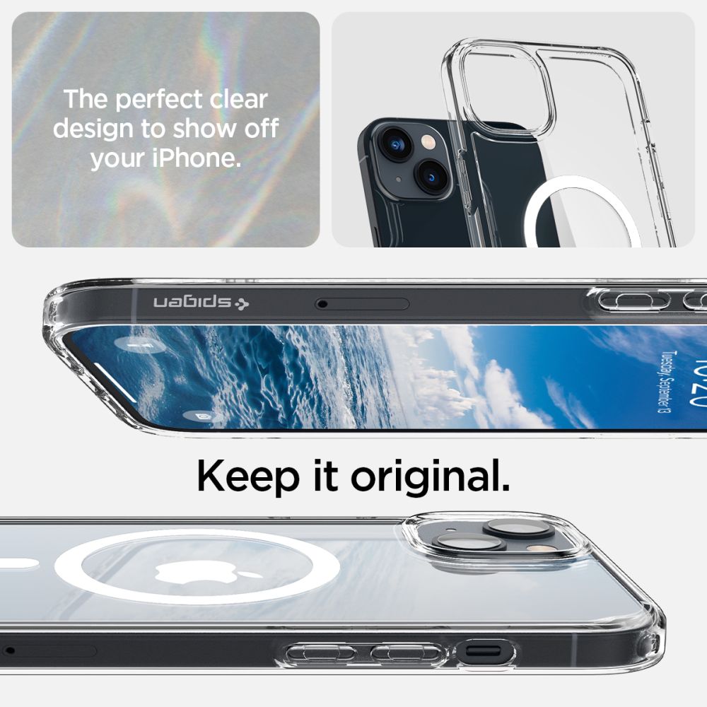 Spigen Ultra Hybrid Magsafe Iphone 14 Hvid
