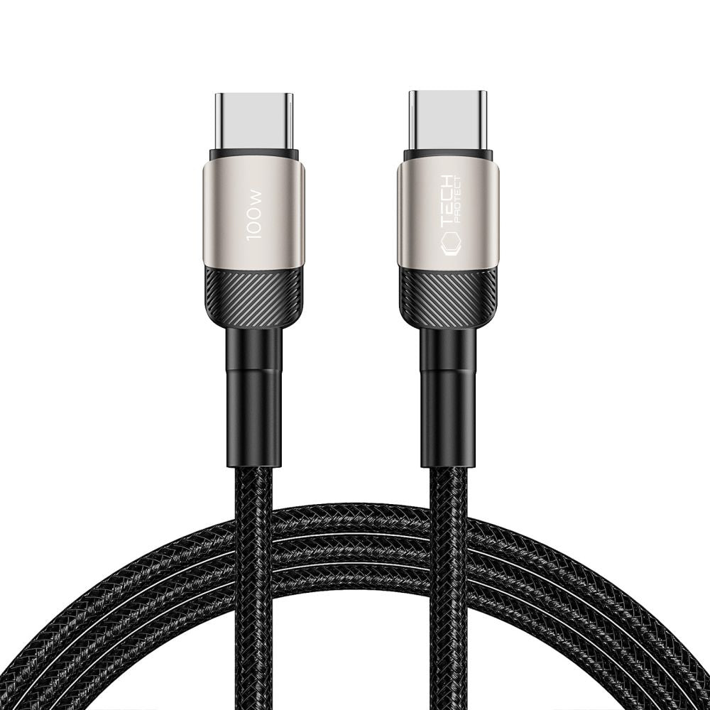 Tech Protect Ultraboost Evo Type C Kabel Pd 100 W / 5 A 200 Cm Titanium