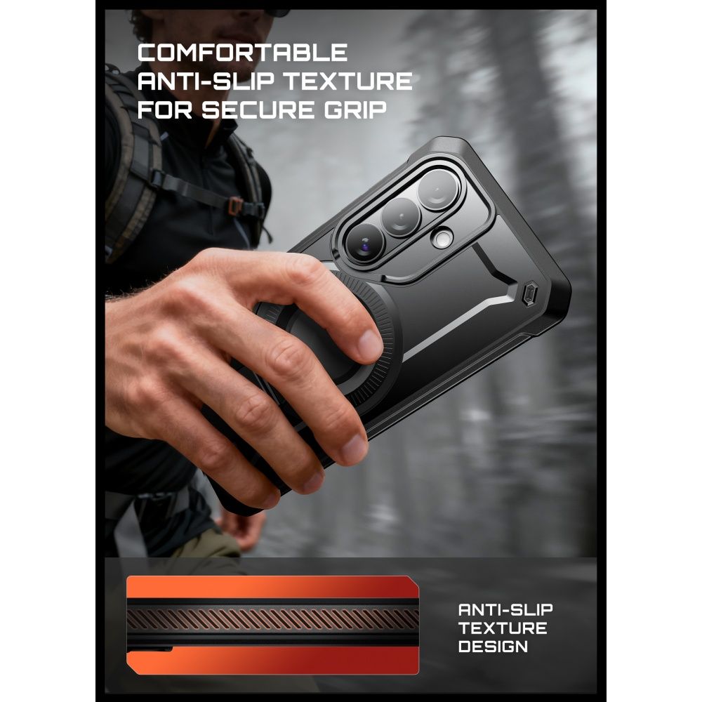 Supcase Unicorn Beetle Pro Mag Magsafe 2 Sæt Galaxy S26 Sort