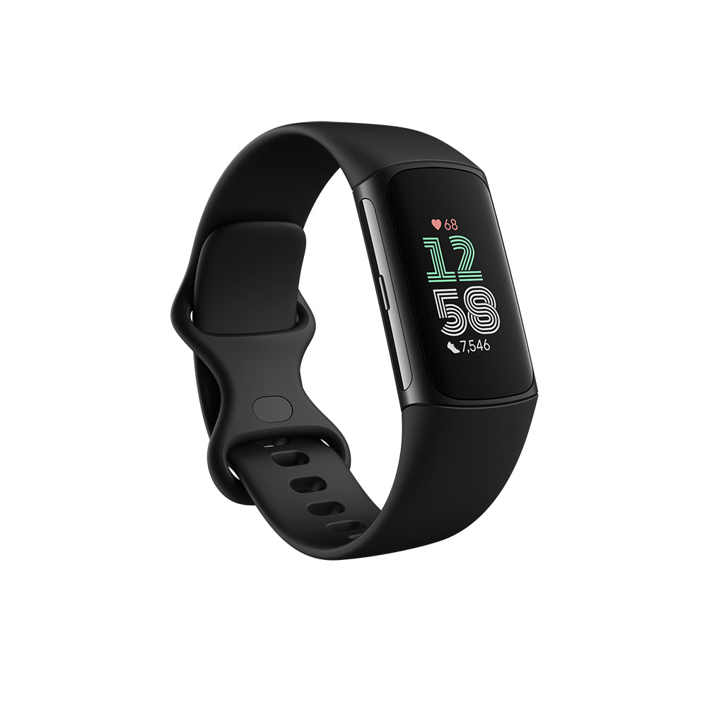 Fitbit Charge 6 AMOLED Aktivitetstracker til håndled Sort