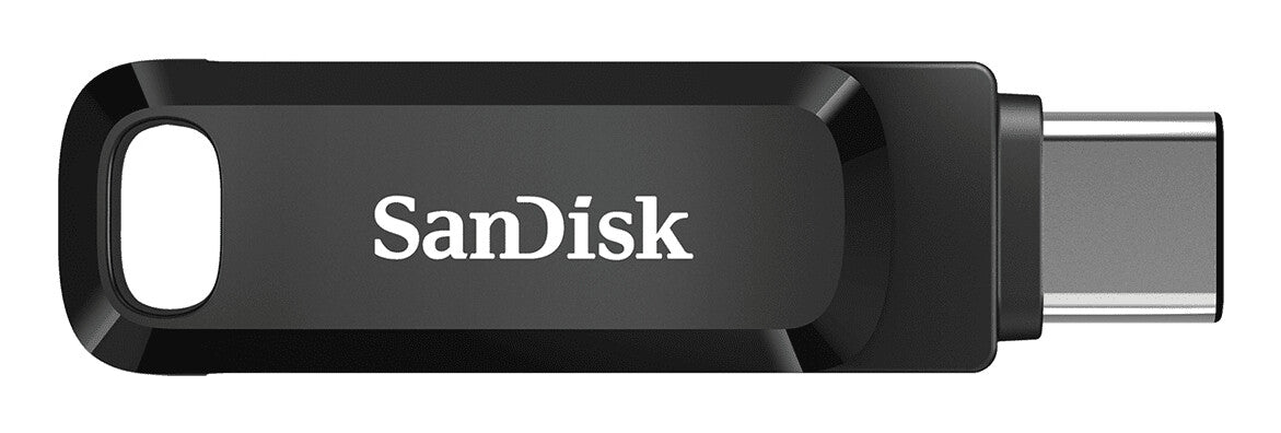 SanDisk Ultra Dual Drive Go USB-nøgle 256 GB USB Type-A / USB Type-C 3.2 Gen 1 (3.1 Gen 1) Sort