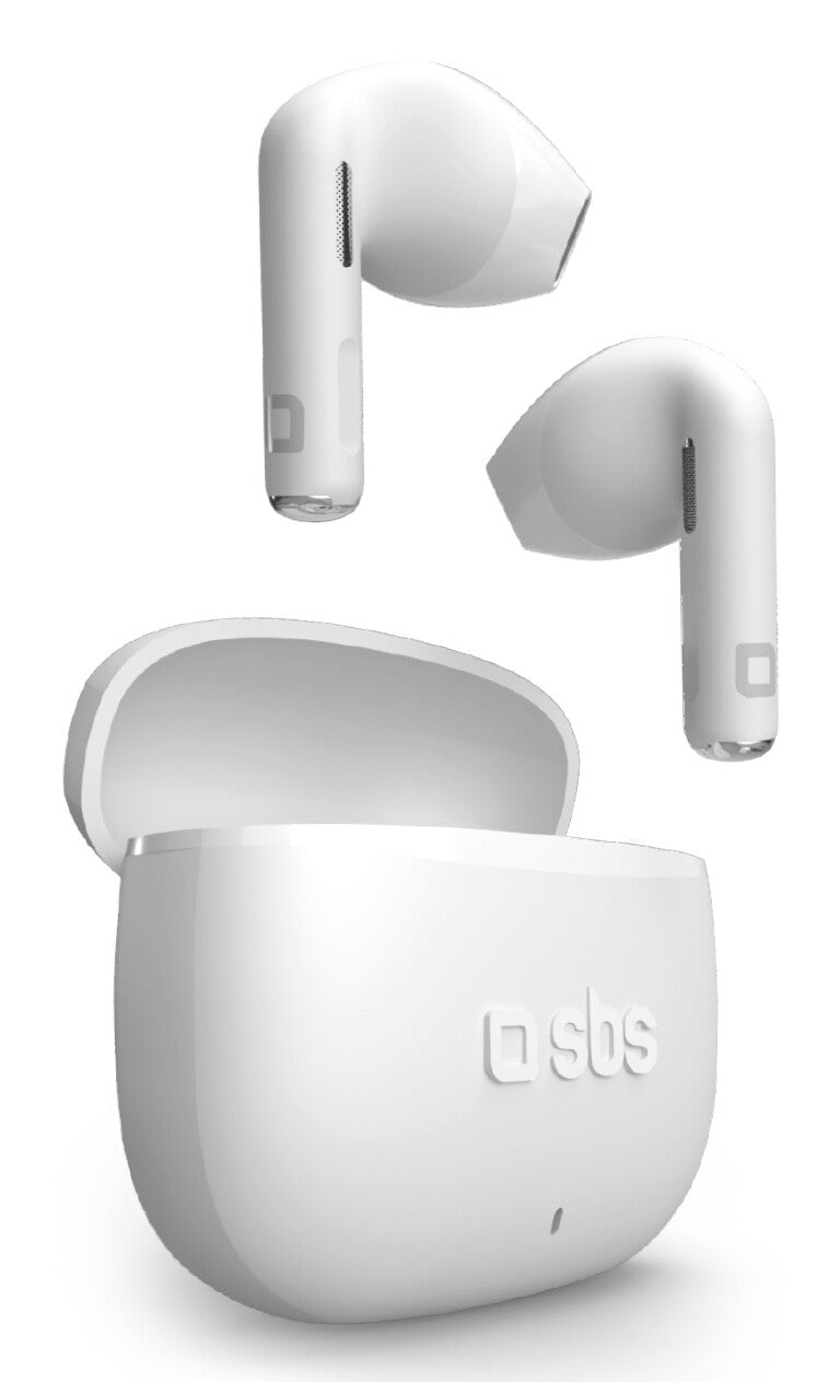 SBS TEEARTWSGOPODSW hovedtelefoner/headset True Wireless Stereo (TWS) I ørerne Opkald/musik Bluetooth Hvid