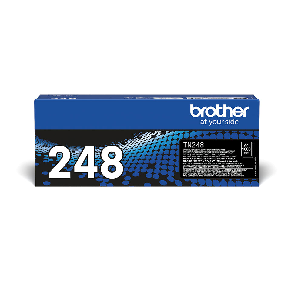 Brother TN-248BK tonerpatron 1 stk Original Sort