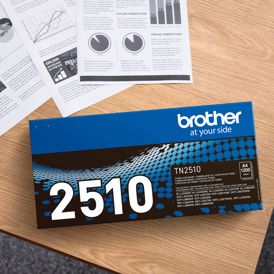 Brother TN2510 - Sort toner