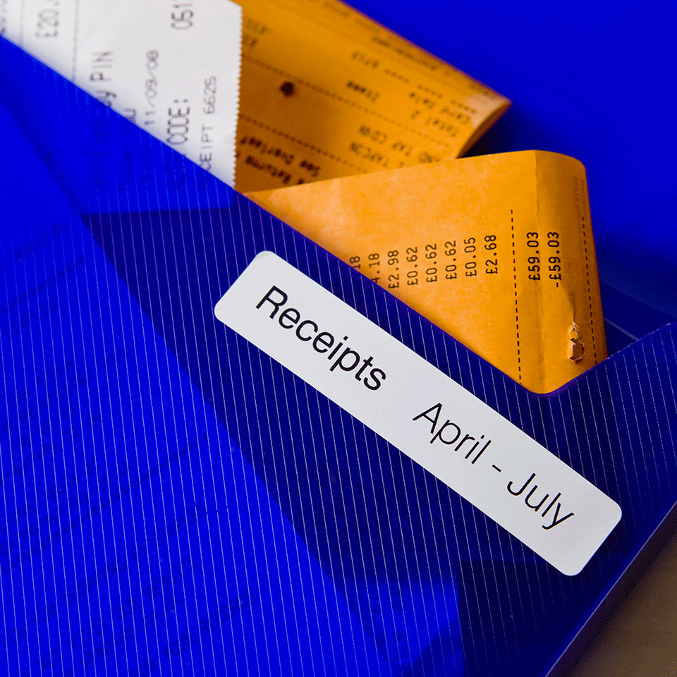 Brother DK-11203 etiketbånd Sort på hvid