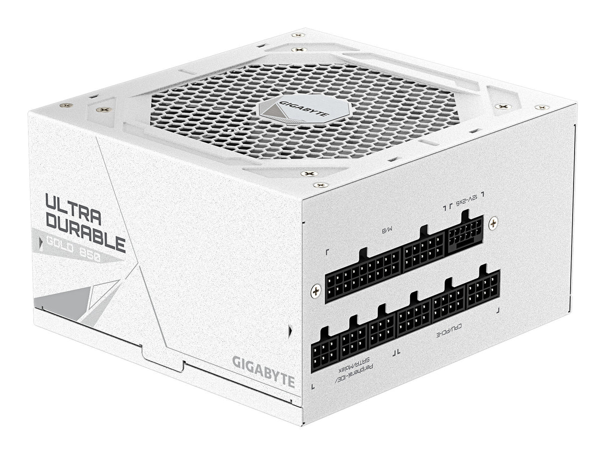 GIGABYTE UD850GM PG5 V2 ICE enhed til strømforsyning 850 W 20+4 pin ATX ATX Hvid