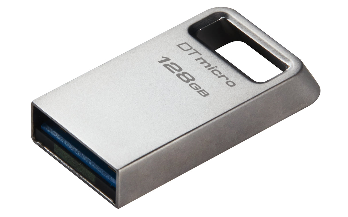 Kingston DataTraveler Micro 128GB USB 3.2 Gen 1 USB stick Sølv