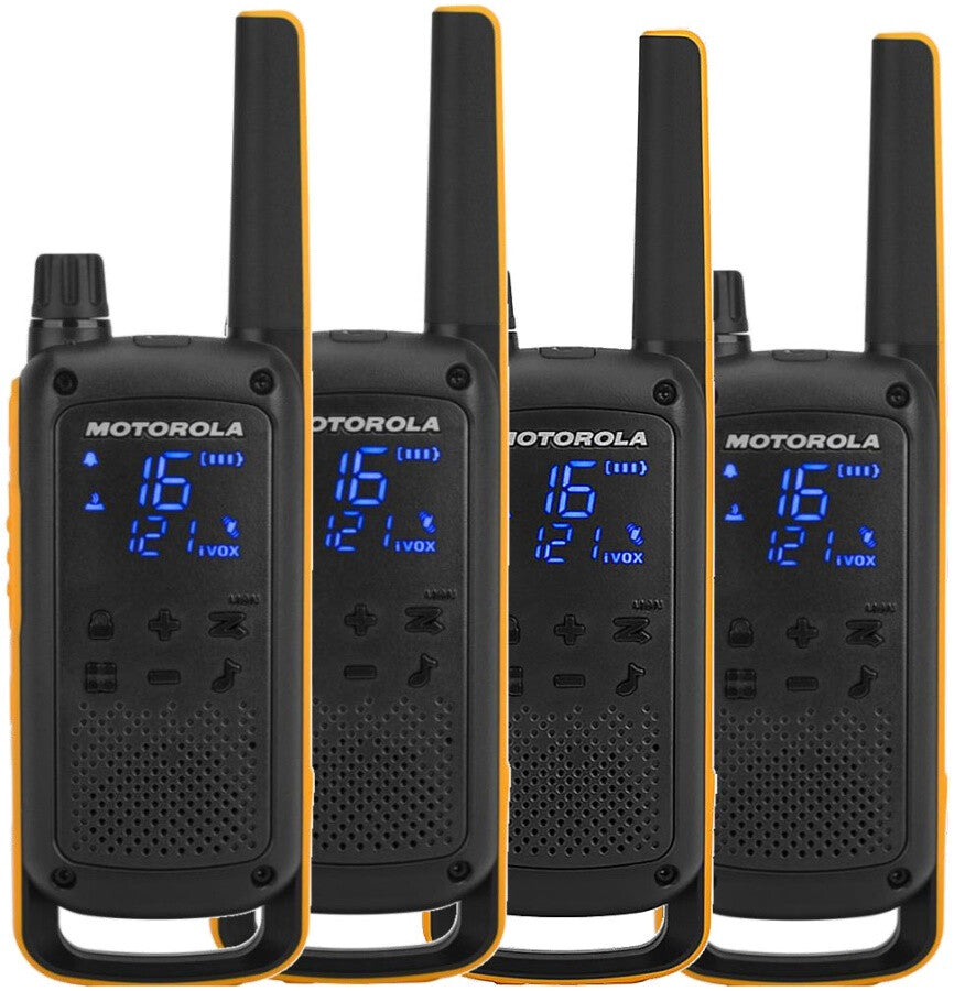 Motorola Solutions TLKR T82 Extreme Quad 188082 PMR-walkie-talkie Sæt med 4 stk.