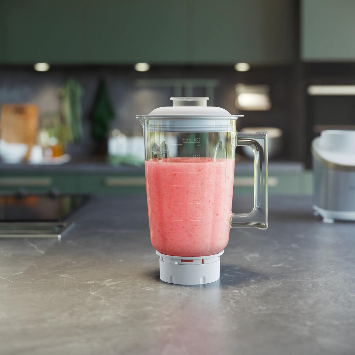 Philips 7000 series HR3760/01 blender 2 L Bordplade blender 1500 W Rustfrit stål, Hvid