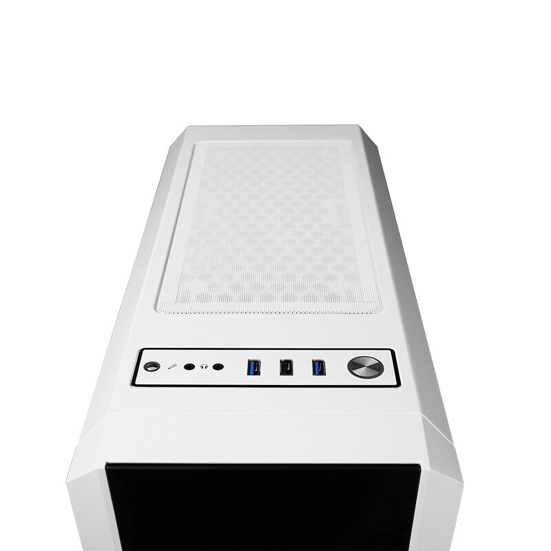 Chieftec GL-03W-OP computeretui Midi Tower Hvid
