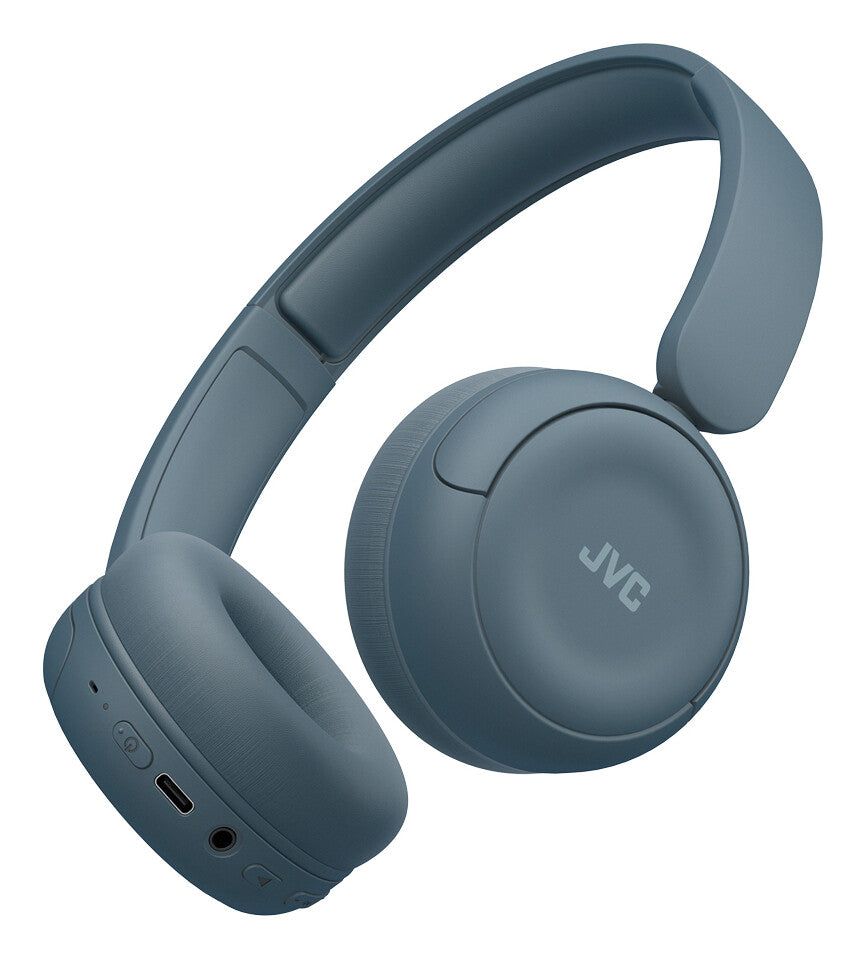 JVC HA-S59W Headset Kabel & trådløs Musik/hverdag USB Type-C Bluetooth Blå
