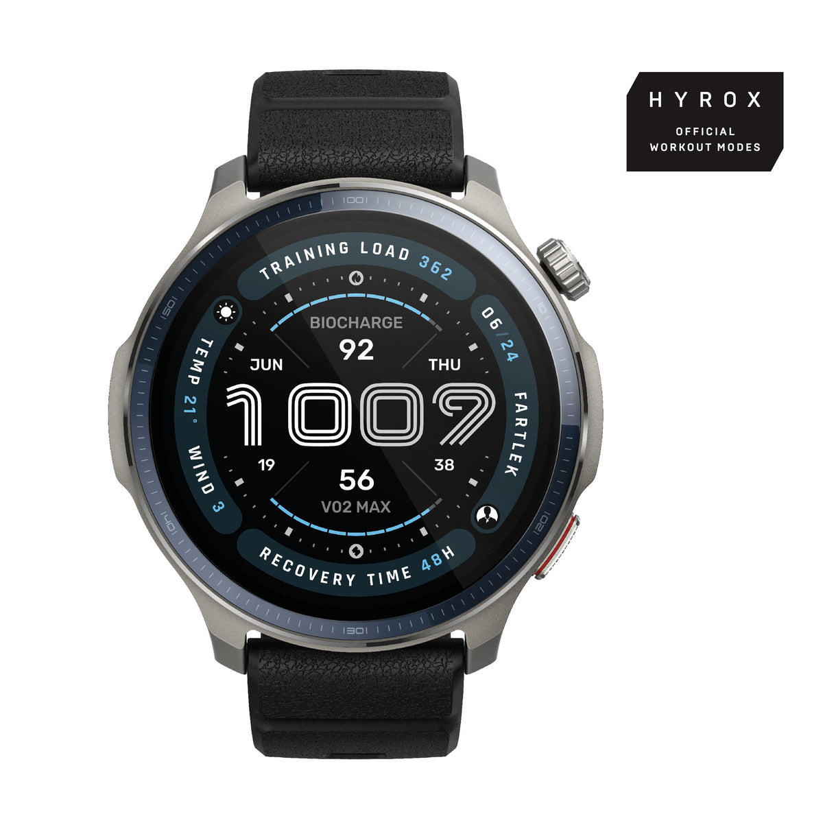 Amazfit Balance 2 3.81 cm (1.5") AMOLED Digital 480 x 480 pixels Touchscreen Grey Wi-Fi GPS (satellite)