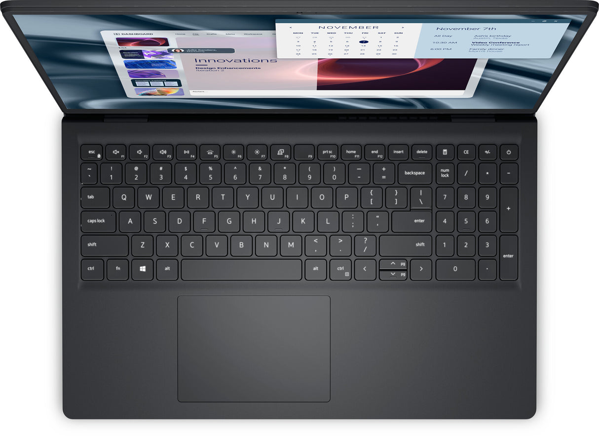 DELL PV15255 AMD Ryzen™ 3 7320U Laptop 39,6 cm (15.6") Fuld HD 8 GB LPDDR5-SDRAM 512 GB SSD Wi-Fi 5 (802.11ac) Windows 11 Home Sort