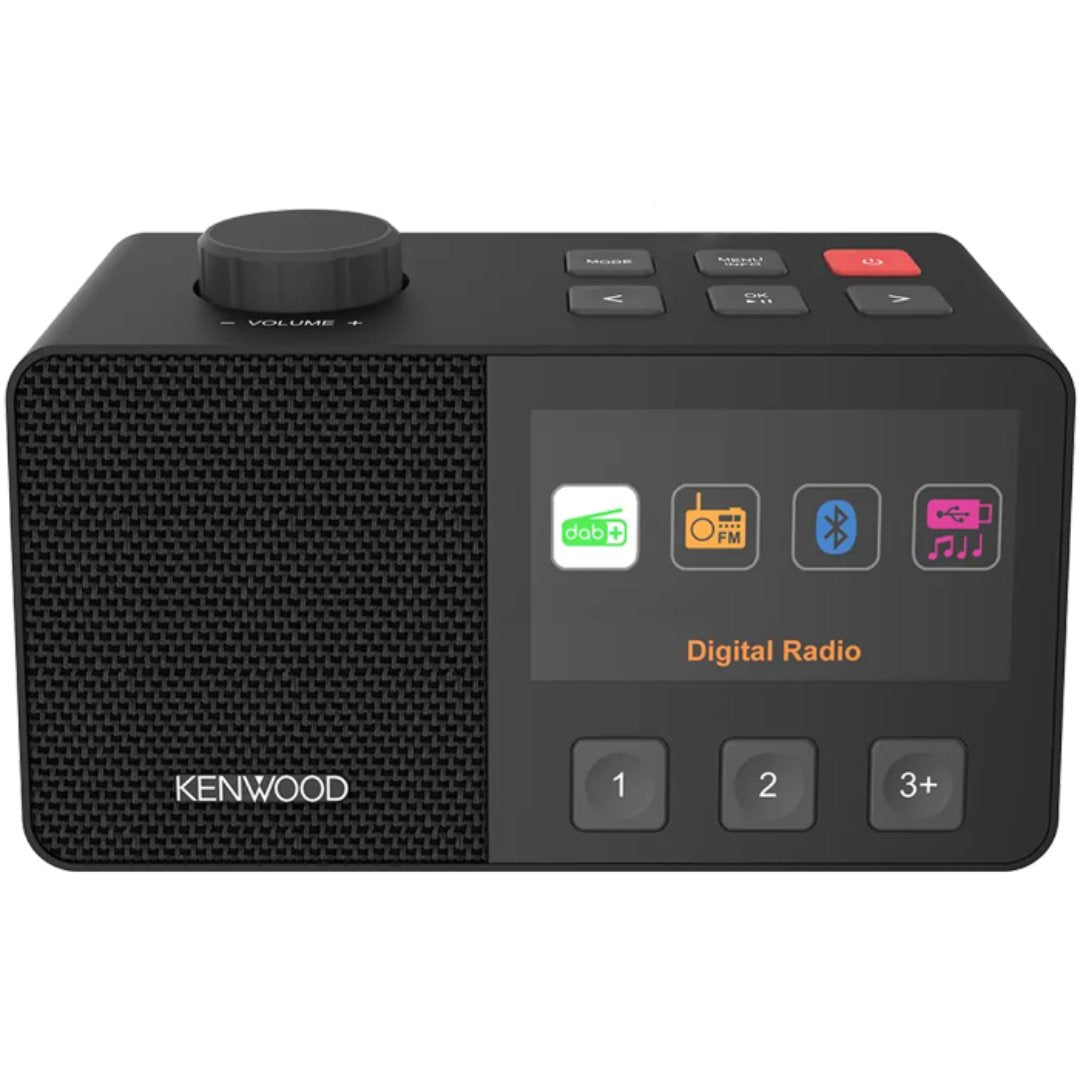 Kenwood CR-M70DAB-B DAB+/FM radio m/easy mode - sort