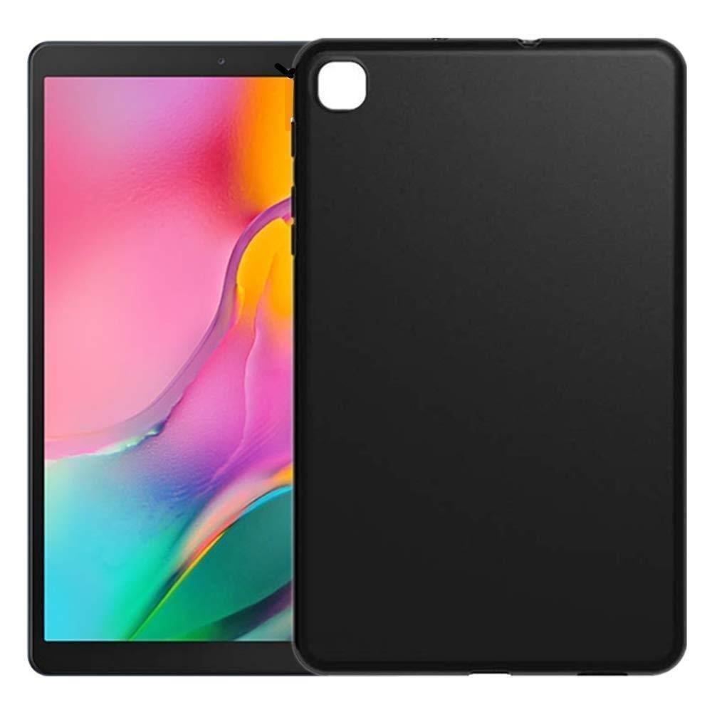 Slim Case glansende bagdæksel til Samsung Galaxy Tab S8+ (Tab S8 Plus) tablet sort