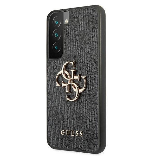 Guess GUHCS22S4GMGGR S901 S22 szary/grå hardcase 4G Big Metal Logo