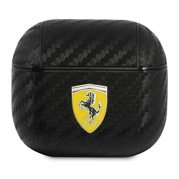 Ferrari FESA3CABK AirPods 3 cover sort/sort On Track PU Carbon