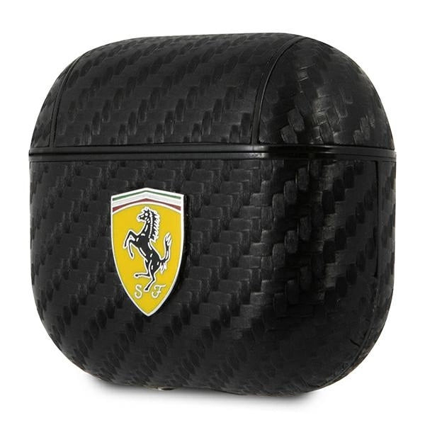 Ferrari FESA3CABK AirPods 3 cover sort/sort On Track PU Carbon