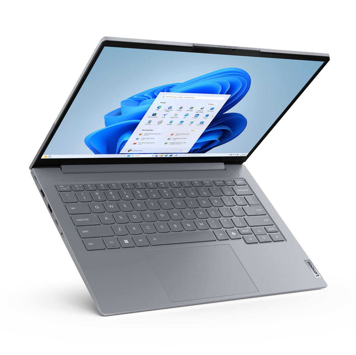 Lenovo ThinkBook 14 G8 IRL Intel Core 5 210H Laptop 35,6 cm (14") WUXGA 16 GB DDR5-SDRAM 512 GB SSD Wi-Fi 6E (802.11ax) Windows 11 Pro Engelsk Grå
