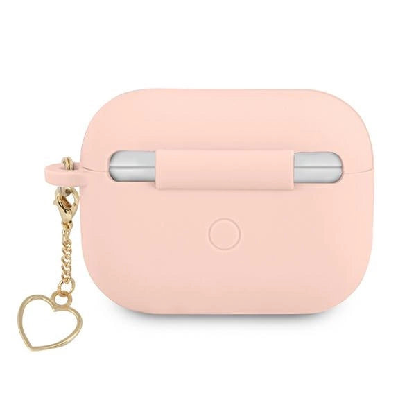 Guess GUAPLSCHSP AirPods Pro cover lyserød/rosa silikone Charm Heart Collection