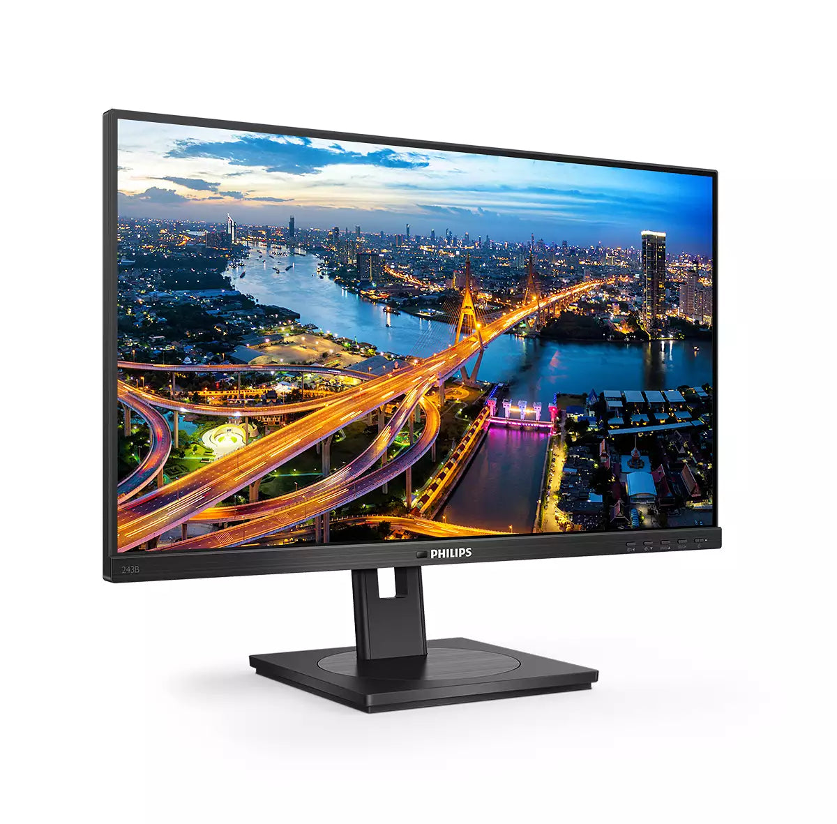 Philips B Line 243B1/00 computerskærm 60,5 cm (23.8") 1920 x 1080 pixel Fuld HD LED Sort