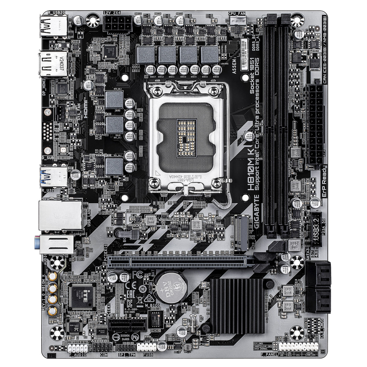 Gigabyte H810M K (H810,S1851,mATX,DDR5