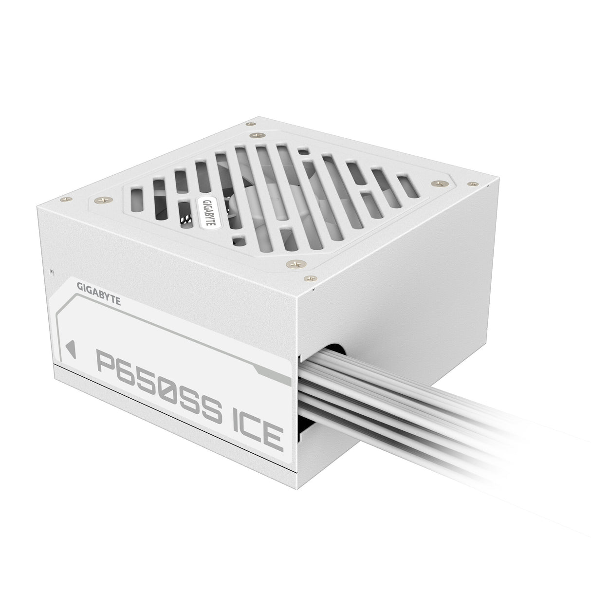 GIGABYTE P650SS ICE enhed til strømforsyning 650 W 20+4 pin ATX ATX Hvid