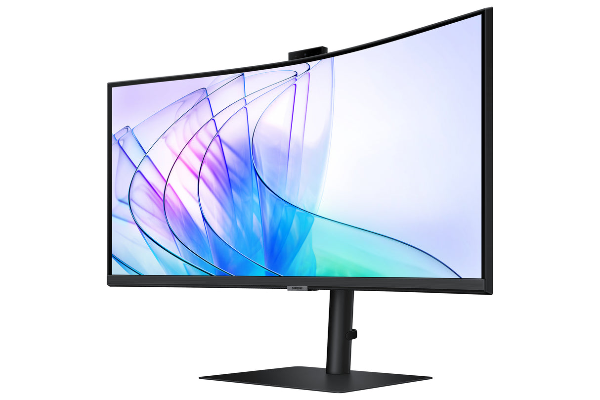 Samsung S65VC computerskærm 86,4 cm (34") 3440 x 1440 pixel UltraWide Quad HD LCD Sort