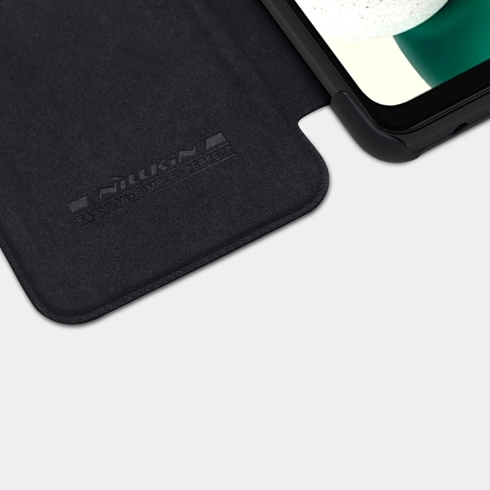 Nillkin Qin læder hylstercase til Samsung Galaxy A13 5G brun