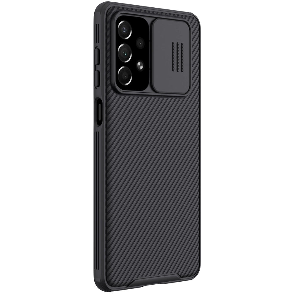 Nillkin CamShield Pro Case Armored Case Cover Camera Protector til Samsung Galaxy A73 sort