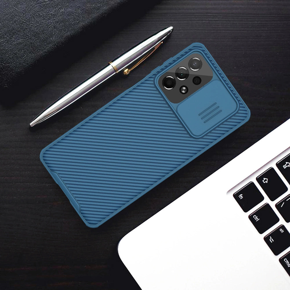 Nillkin CamShield Pro Case Armored Case Cover Camera Protector til Samsung Galaxy A73 sort