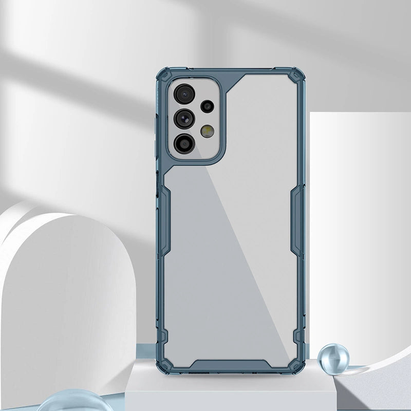 Nillkin Nature Pro-kasse til Samsung Galaxy A73 pansret cover gennemsigtigt cover