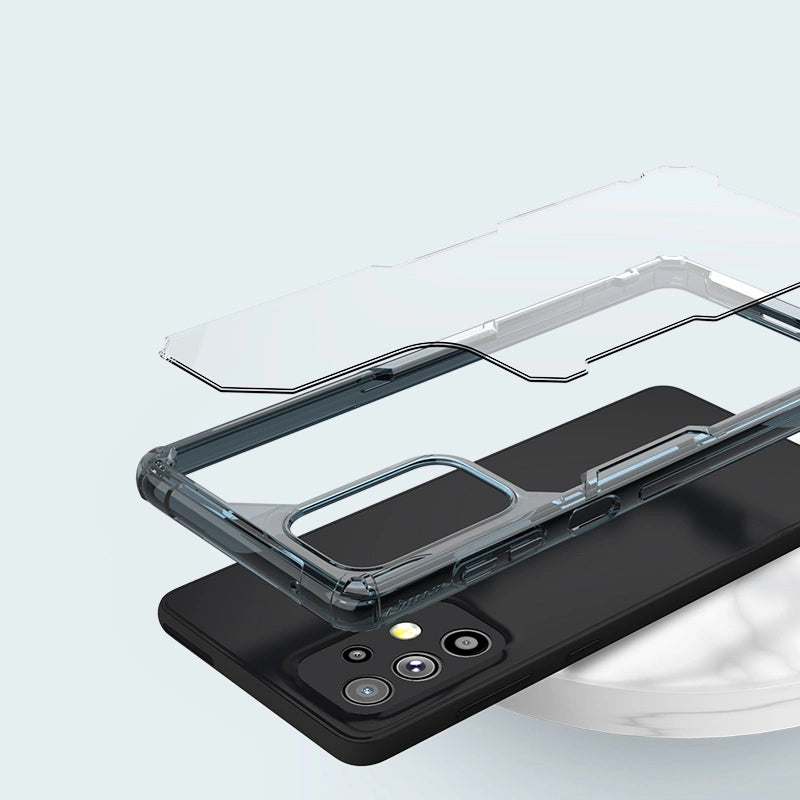 Nillkin Nature Pro-kasse til Samsung Galaxy A73 pansret cover gennemsigtigt cover