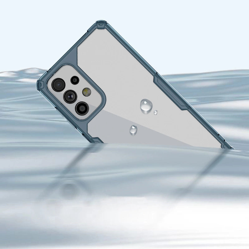 Nillkin Nature Pro-kasse til Samsung Galaxy A73 pansret cover gennemsigtigt cover