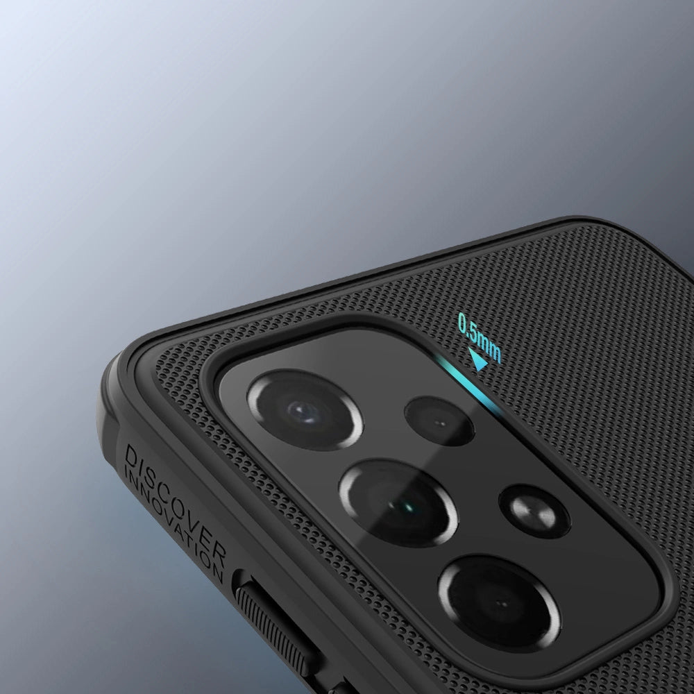 Nillkin Super Frosted Shield Pro holdbar forside til Samsung Galaxy A73 blå