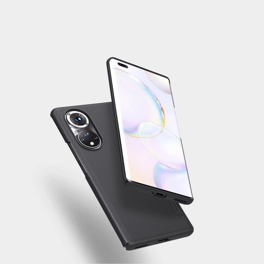 Nillkin Super Frosted Shield forstærket forside til Honor 50 Pro sort