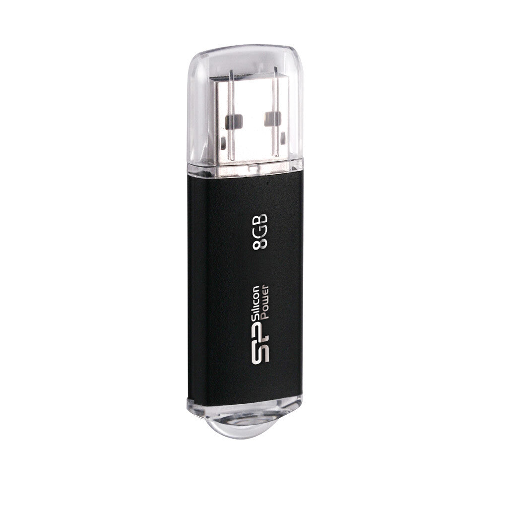 Silicon Power Ultima-II USB-nøgle 8 GB USB Type-A 2.0 Sort