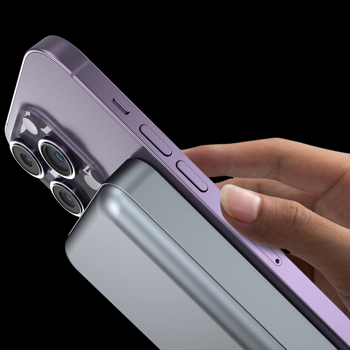 Dudao TGK1 powerbank med MagSafe trådløs oplader 20W 10000mAh sort (TGK1-sort)