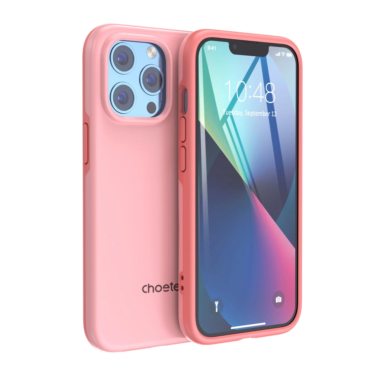 Choetech MFM Anti-drop case Made For MagSafe til iPhone 13 Pro Max pink (PC0114-MFM-PK)
