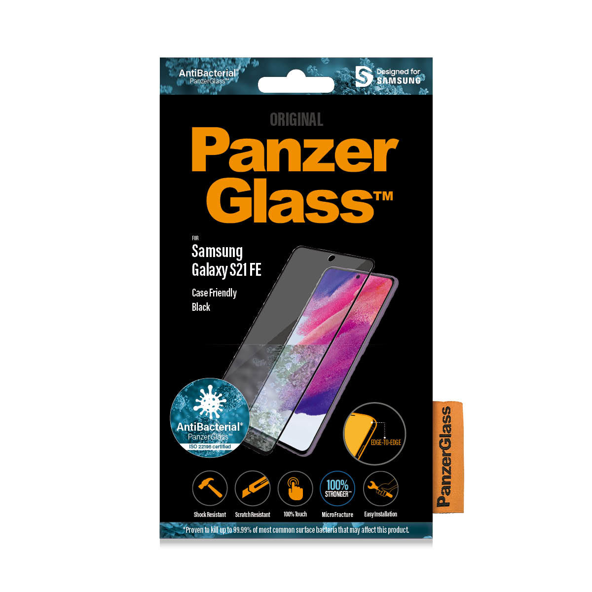 PanzerGlass Samsung Galaxy S21 FE (CF), Black AB